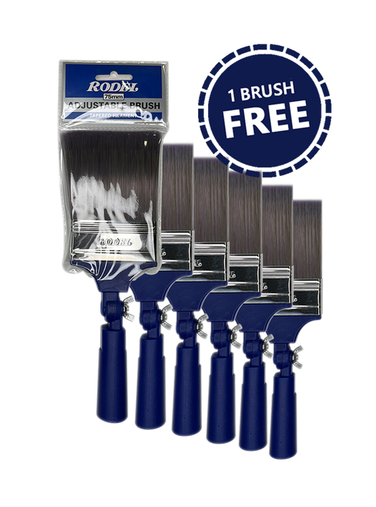 Adjustable Brush - Value Pack [6 for the Price of 5]