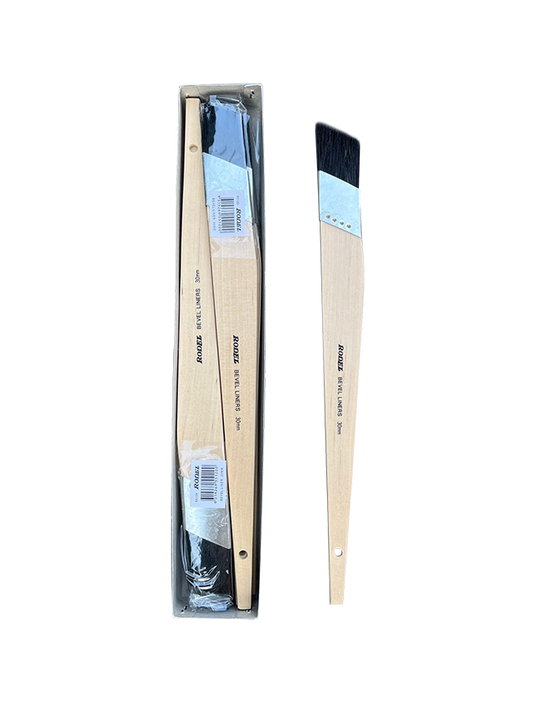 Bevel Liner Brushes 30mm - Box of 12