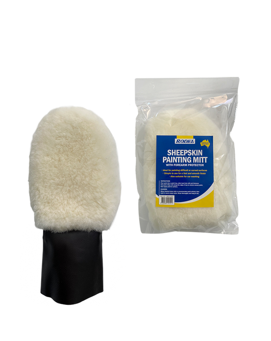 Sheepskin Painting Mitt Without Thumb