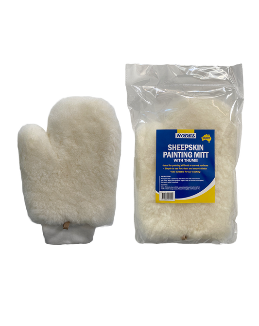 Sheepskin Painting Mitt With Thumb
