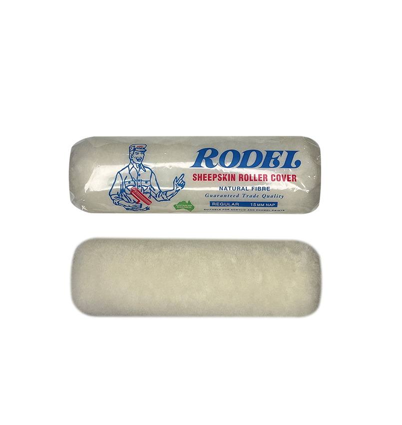 Regular Roler Cover Sheepskin Roller Cover 15mm Regular Nap – Rodel Pty Ltd